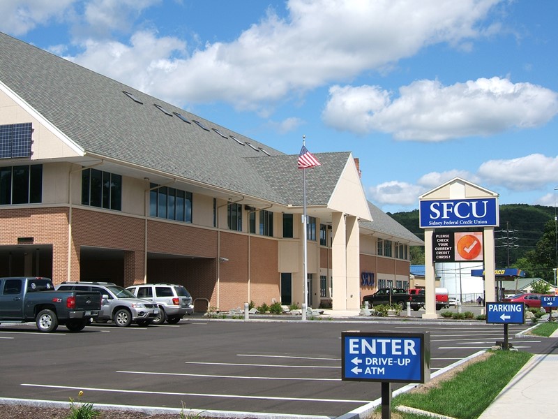 Sidney Federal Credit Union Bank Office Building Eastman Associates